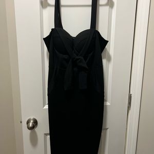 Fashionova Showstopper Black Dress